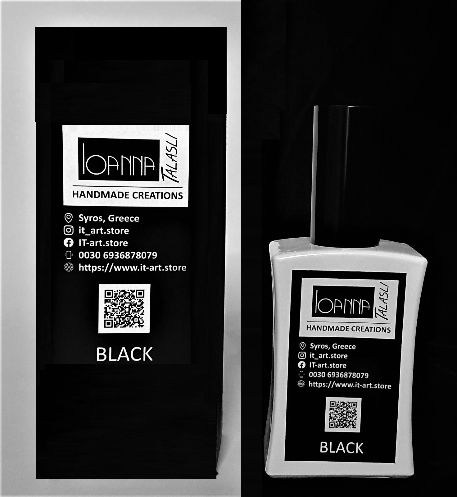 BLACK  Eau de Parfum by Ioanna Talasli